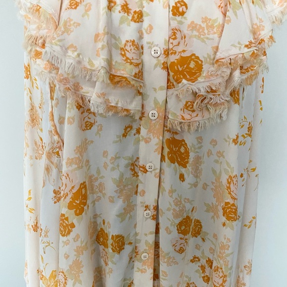 Free People Lorretta Printed Tunic XS NWOT - Picture 5 of 9